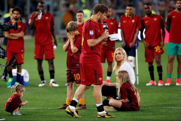 Vidéo – AS Rome : la lettre d’adieu de Francesco Totti