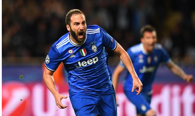 Vidéo – Monaco-Juventus Turin : Higuain punit les monégasques 2 buts à 0…Regardez !