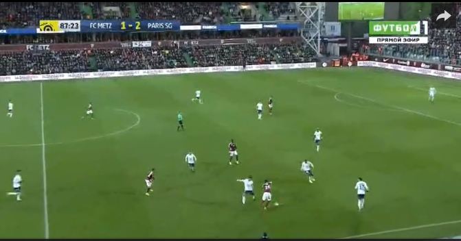 Vidéo – Ligue 1 : Admirez  la belle prestation d’Ismaila Sarr contre le PSG… !
