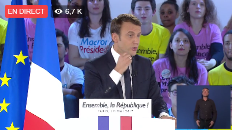 Vidéo –  (Direct) Emmanuel Macron fait face aux français devant une marée humaine – Regardez !
