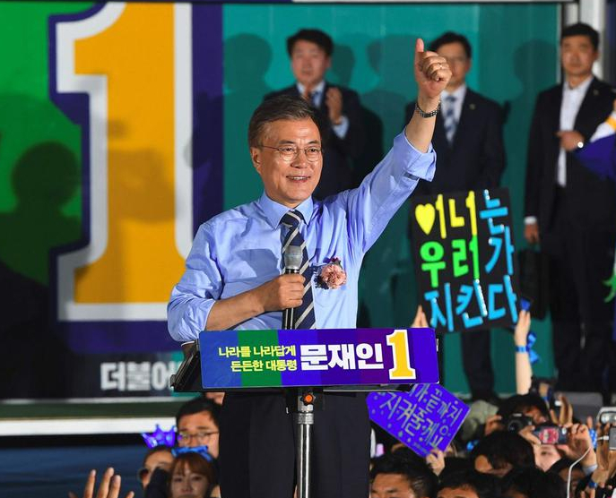 Présidentielle Corée du Sud : Le démocrate Me Moon Jae-In a remporté l’élection et tourne la page Park