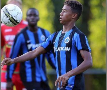 Le fils de Kalilou Fadiga, Noah, signe son premier contrat Pro au Club Brugge