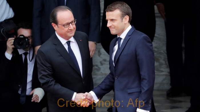 Passation De Pouvoir Hollande Macron En Images Quelques Temps Forts 