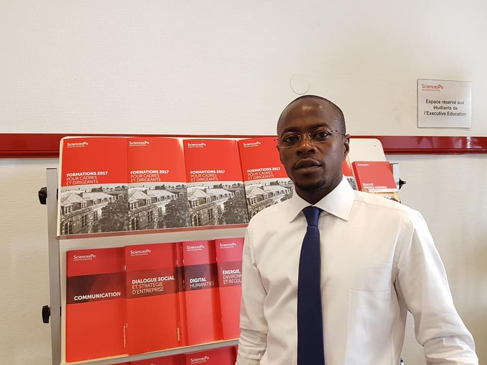 Abdou Mbow boucle un mémoire à Sciences Po Paris