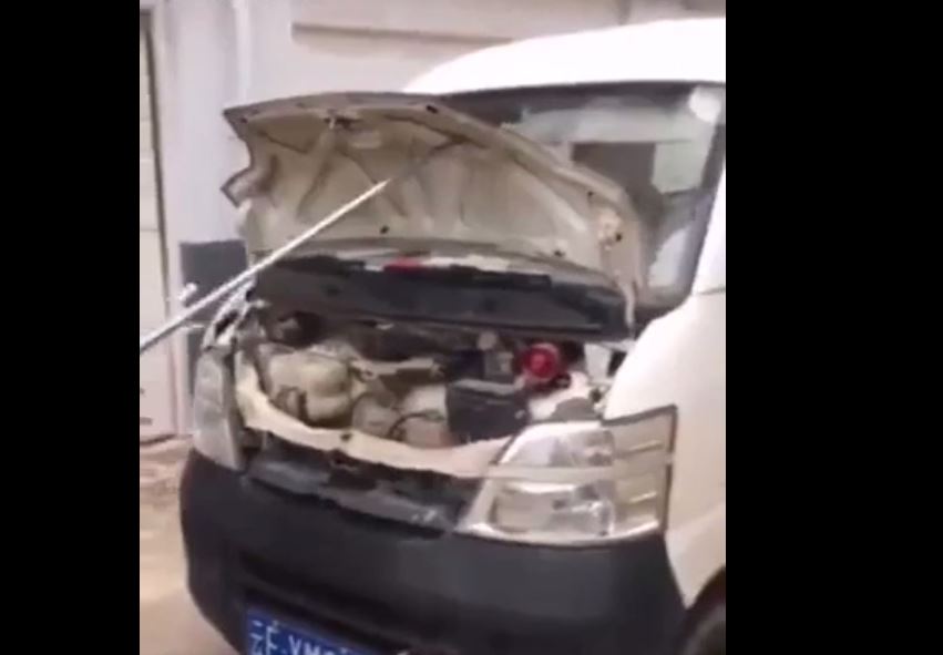 Vidéo : Ce qu’ils trouvent dans le capot de leur voiture glace le sang – Regardez.