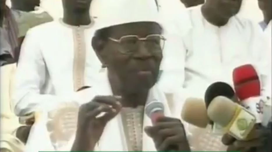 Vidéo : Les dernières paroles de Serigne Moustapha Cissé devant un grand public
