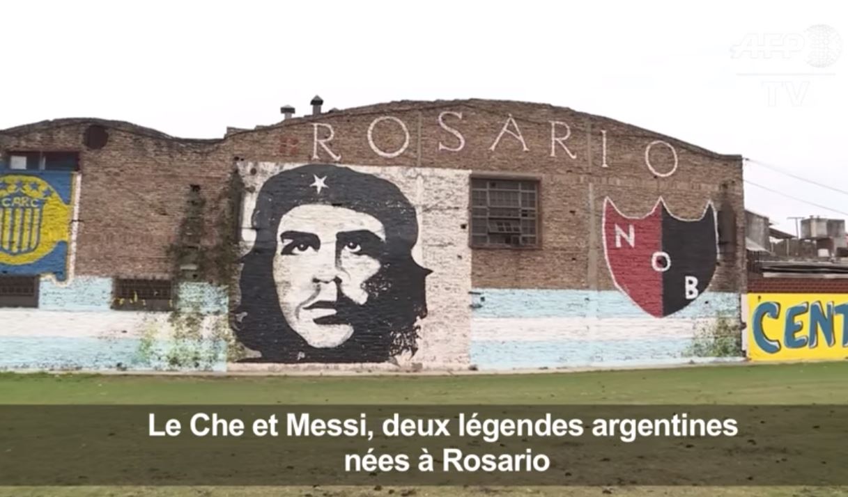 Vidéo : Le Che et Messi, deux légendes argentines, nés à Rosario – Regardez.