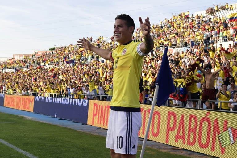 Amical: la Colombie de James Rodríguez écrase le Cameroun 4-0