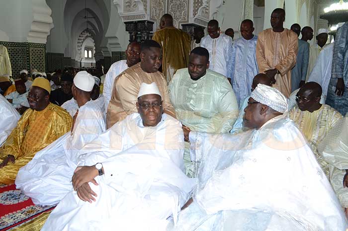 Korité 2018 – Macky Sall à la Grande Mosquée, le Sénégal à l’unisson