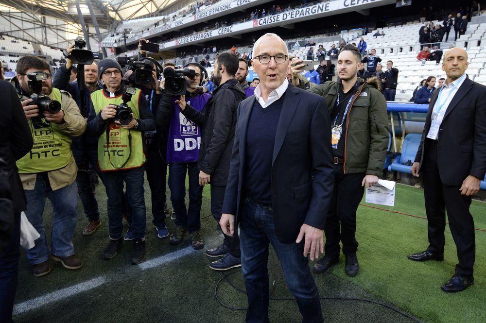Marseille: quand le président de Marseille s’interroge sur le foot français