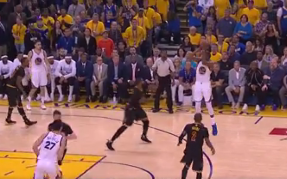Vidéo – Finale Golden State/Cleveland: Ça tire de partout, Regardez!