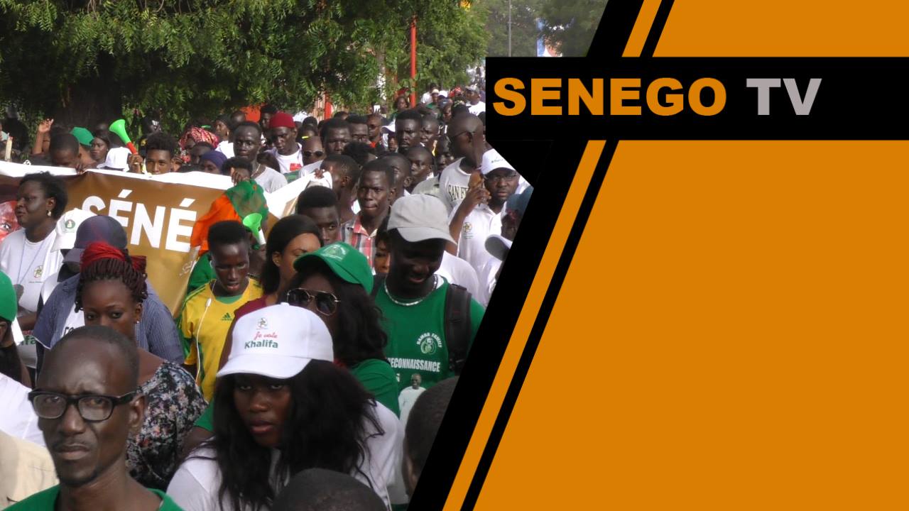 Senego TV – Caravane de la coalition Manko Takhawou Senégal: « Macky Deena Soul nagne ko »