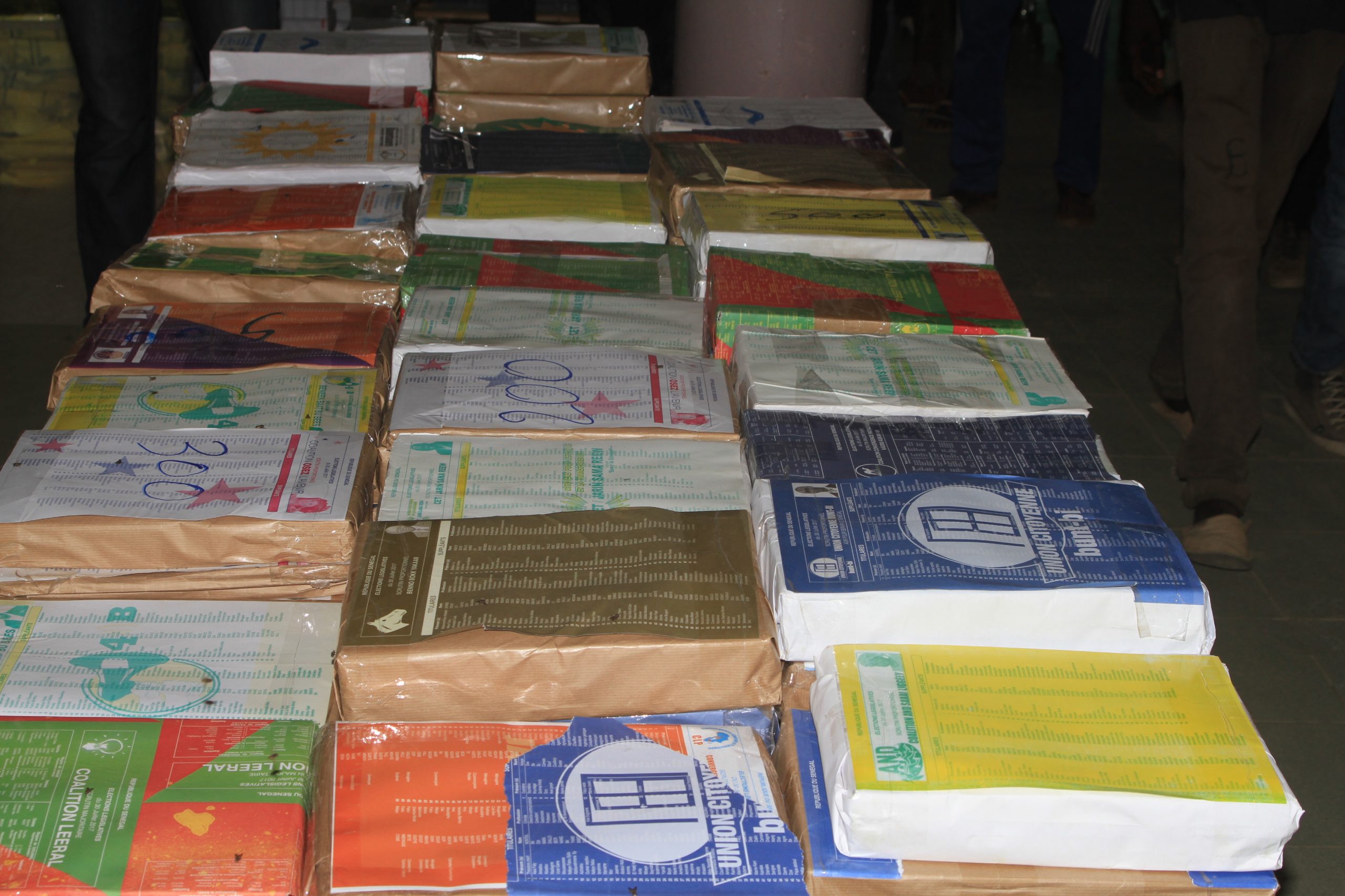 La distribution du matériel électoral bouclée ce mardi 25 juillet