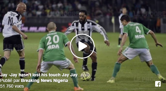 Vidéo: Jay Jay Okocha garde intact sa touche de balle magique