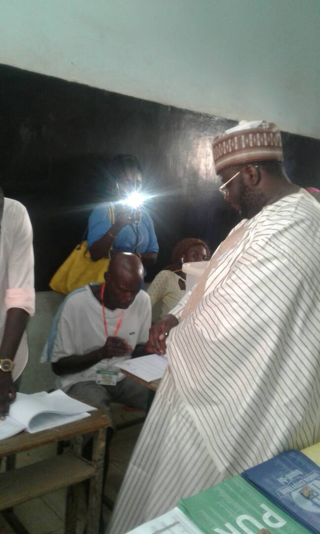 Photos: Cheikh Mansour Niasse a voté