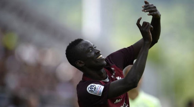 Ibrahima Niane marque son premier but avec Metz