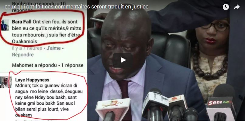 Vidéo –  Apologie du crime: Serigne Bassirou Guèye traque les auteurs des propos incendiaires sur les réseaux sociaux