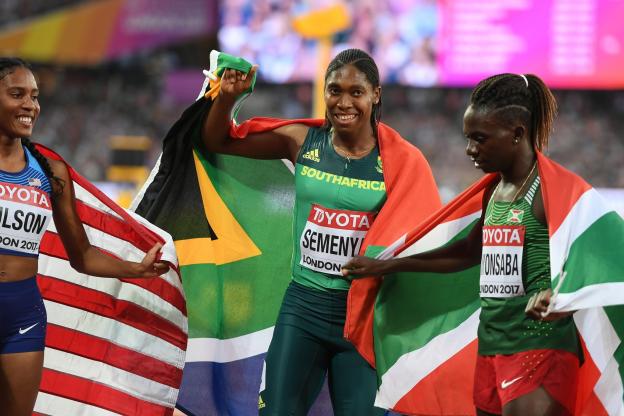 Athlétisme: la Sud-Africaine Caster Semenya sacrée championne du monde du 800 m