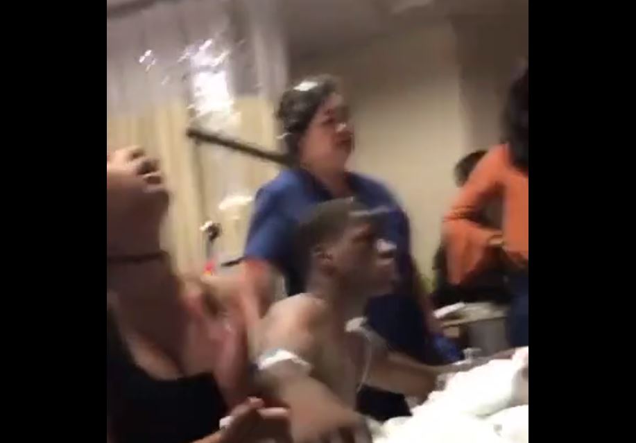 Vidéo : Sa copine et sa maîtresse arrivent en même temps à l’hôpital après son accident – Regardez.