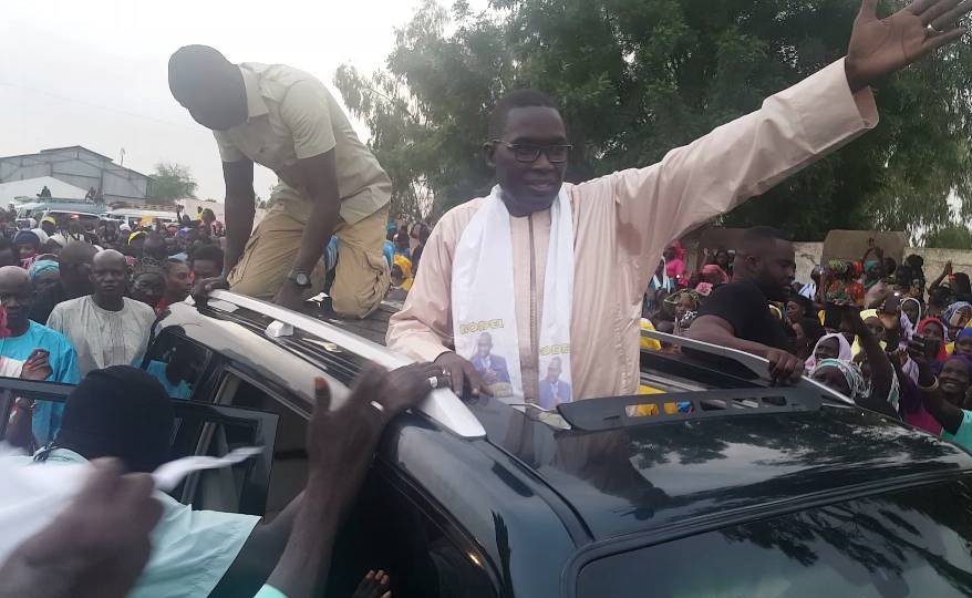 Meeting de remerciements du président du Model, Ibrahima Sall, à Darou Moukhty