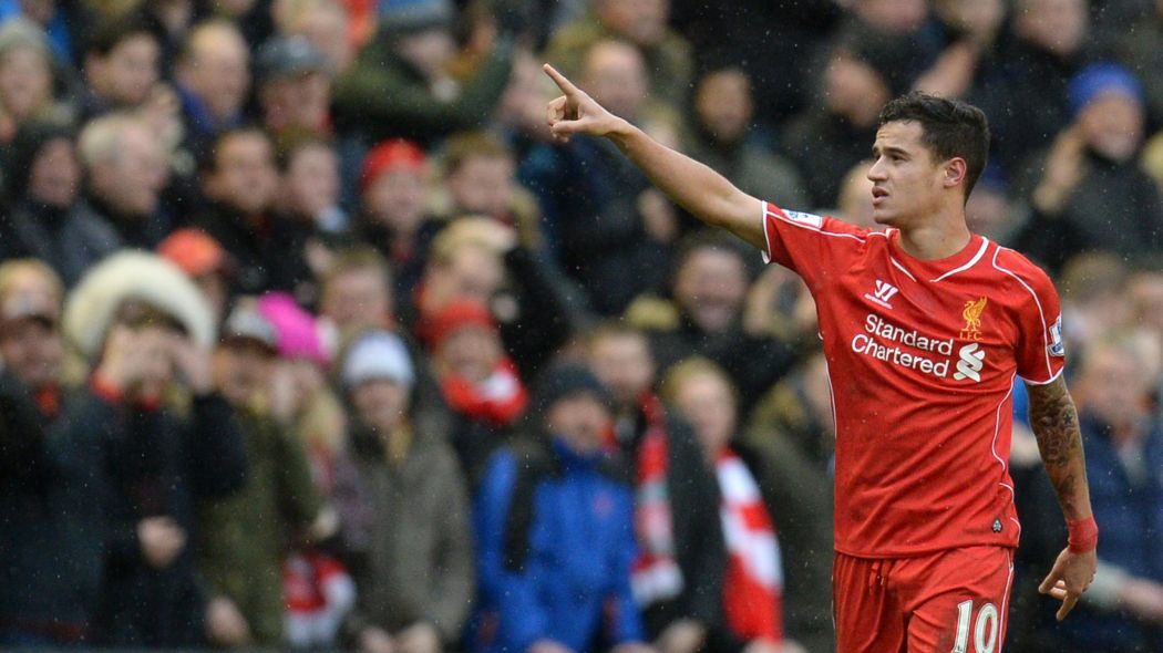 Liverpool: Coutinho pas retenu contre Manchester City