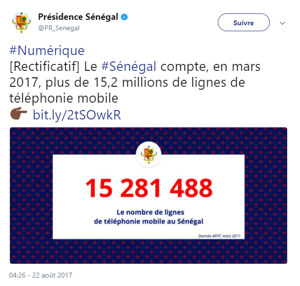 Accès connexion mobile: L’amateurisme du Palais en question…