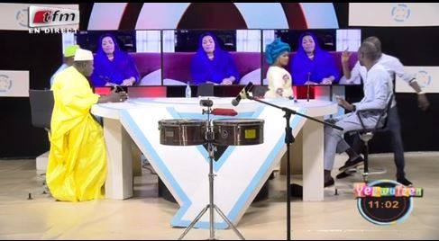 (Vidéo) Humour :Mamy Diop attaque Pape Cheikh Diallo sur le plateau : « Kane Moy Malfaiteur ? »