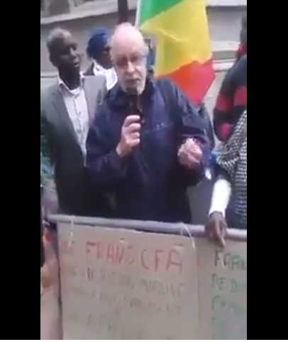 Vidéo – Front anti cfa, les Français soutiennent la lutte des jeunes africains – Regardez !