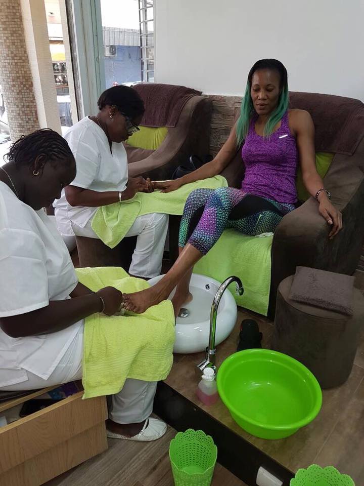 Photos: Astou Traoré se prépare à être toute belle pour la Tabaski