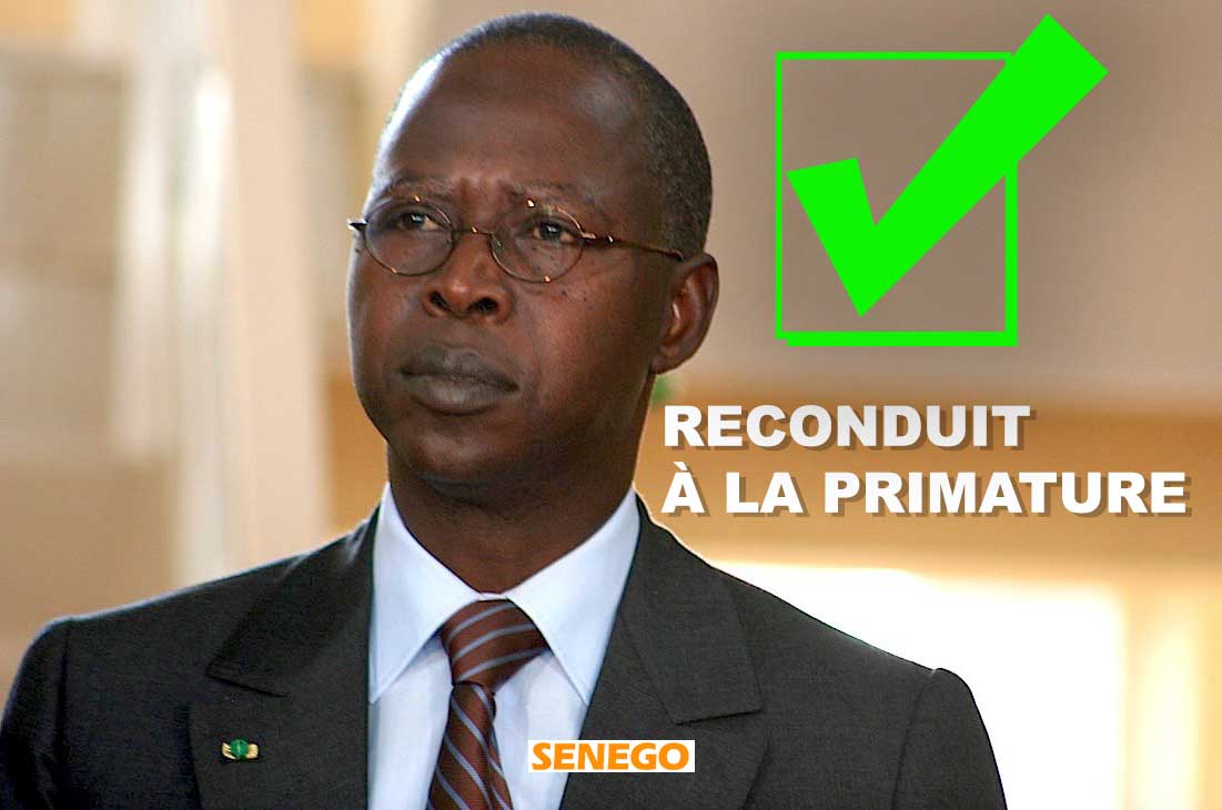 Urgent – Officiel: Mahammad Boun Abdalla Dionne  reconduit au poste de Premier ministre