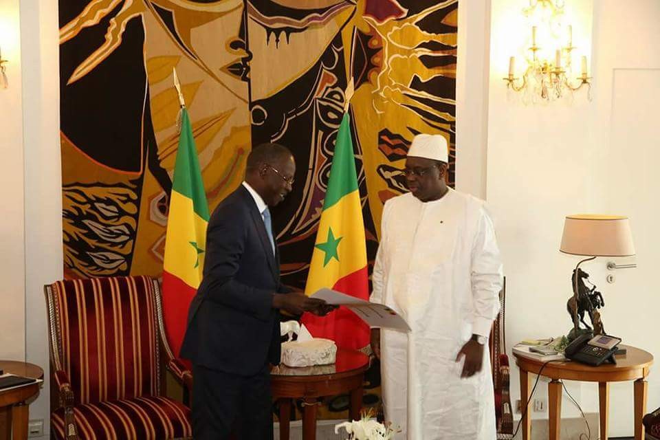 Le Premier ministre a rendu sa démission au président de la République…
