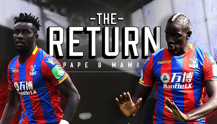 Foot: Crystal Palace annonce les retours de Pape Ndiaye Souaré et Mamadou Sakho