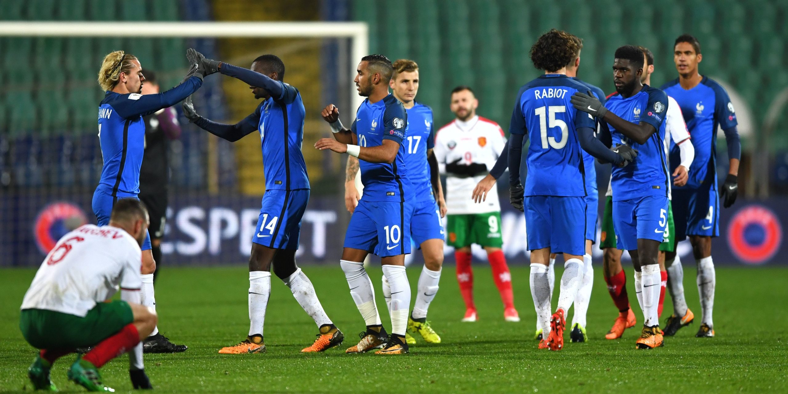 Qualif Mondial 2018: la France gagne en Bulgarie (1-0) et reste leader de sa poule