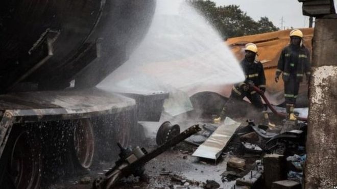 Ghana: Explosions de deux stations-service, 4 morts enregistrés