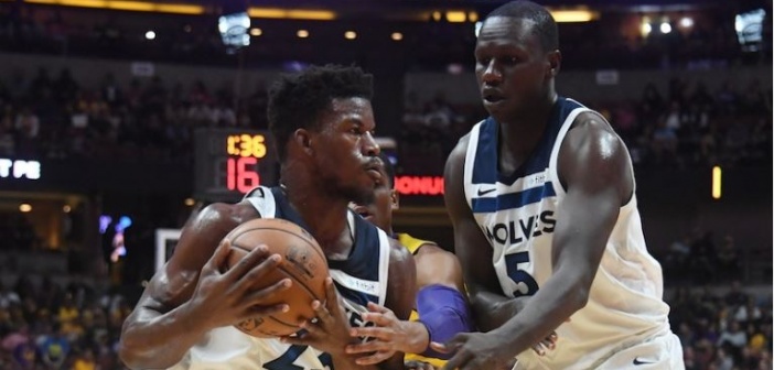 Vidéo – Pré-saison NBA: Minnesota démarre fort face aux Lakers, Double-double pour Gorgui Sy Dieng
