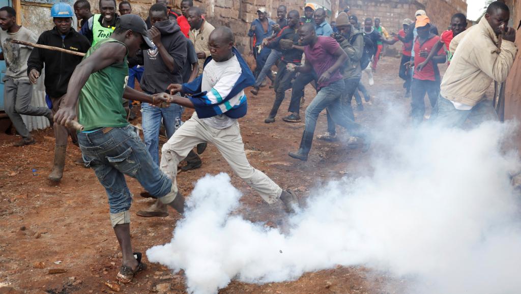 Présidentielle au Kenya: premiers heurts entre opposants et forces de l’ordre
