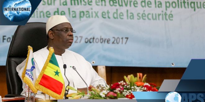 Terrorisme – Macky Sall: « la paix et la sécurité sont indispensables… »