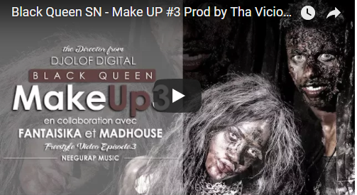 Découvrez « Make UP #3 » la nouvelle vidéo effrayante de Black Queen SN