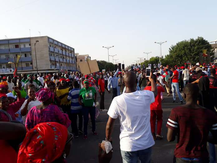 Les partisans de Khalifa Sall dans la rue ce vendredi