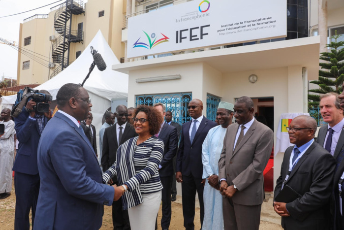 Revivez en images l’inauguration des locaux de l’IFEF par Macky Sall et Michaëlle Jean