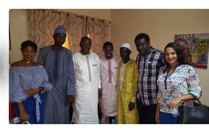 (10 photos) : Quand Matar Ba reçoit les acteurs de la série Pod et Marichou…