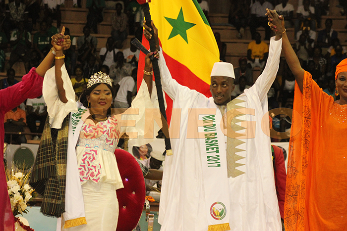 (20 photos) – Basket 2017: Adama Louis Adams (Roi) et Ndèye Sène (reine) sacrés. Regardez