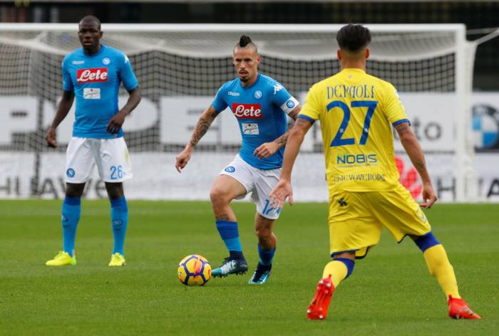 Série A: Naples de Koulibaly concède le nul sur la pelouse du Chievo