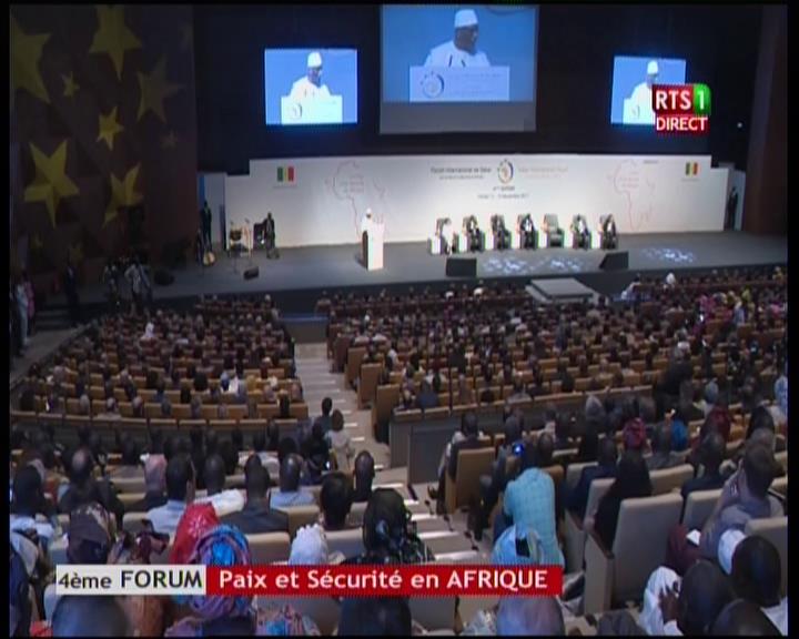 Suivez en direct – 4ème forum international sur la  Paix et la sécurité en Afrique