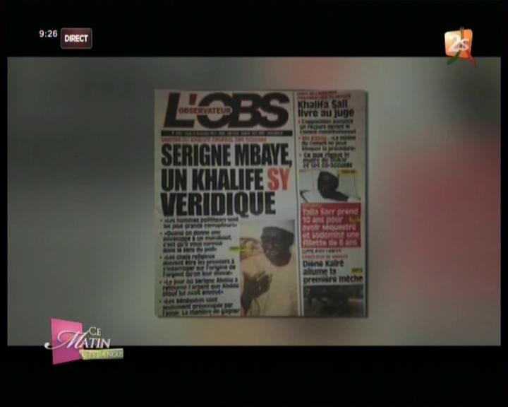 Revue de presse 2STV du lundi 27 octobre 2017 par Modou Mbaye et Momo Seck