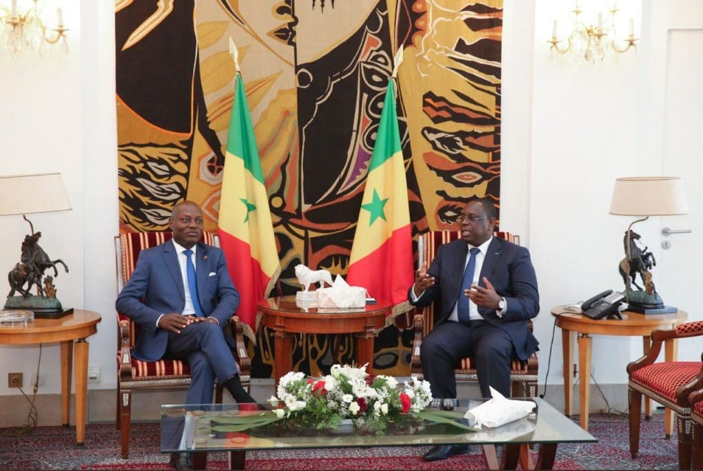 Arrêt sur image: Le président Macky Sall recevant son homologue Bissau-guinéen José Mario Vaz