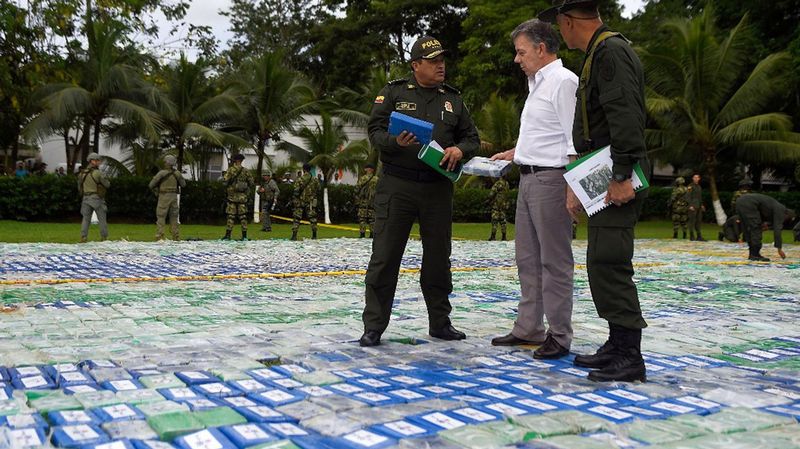 Colombie: saisie de 12 tonnes de cocaïne, historique