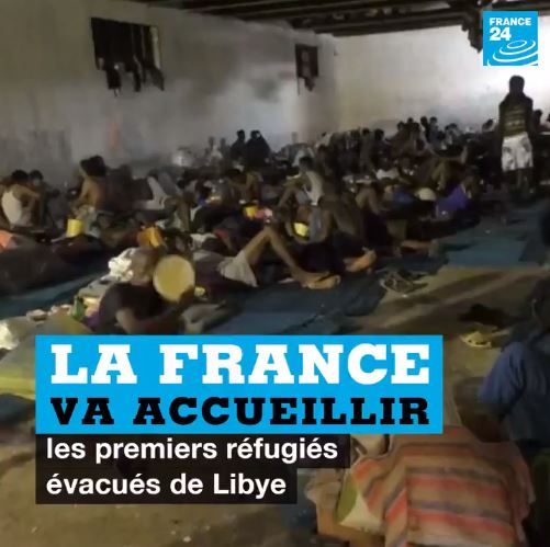 Vidéo – La France va accueillir les premiers réfugiés évacués de Libye…