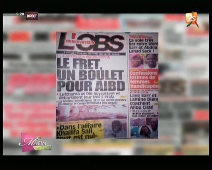 Revue de presse 2 STV du lundi 11 Décembre 2017 par Modou Mbaye