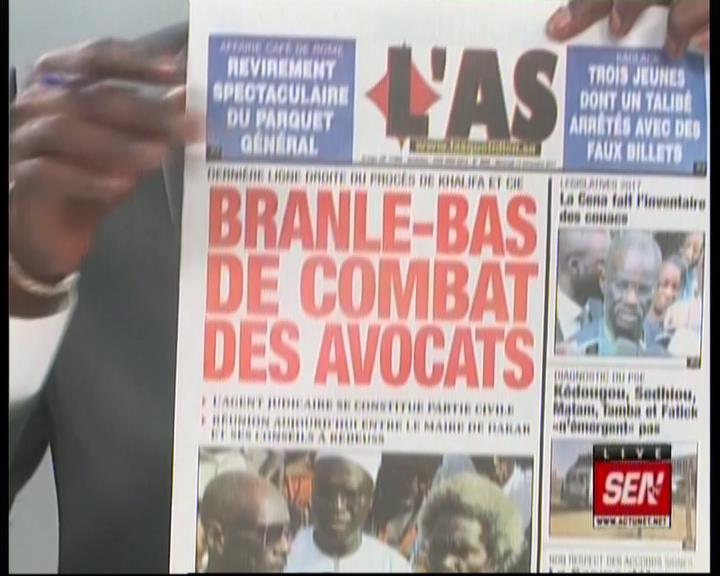 Revue de presse SEN TV du mercredi 13 Décembre 2017 par Fabrice Nguéma